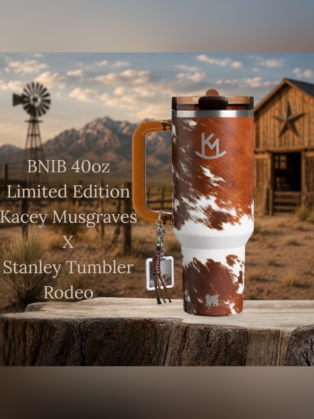Limited Edition Kacey Musgraves X 40oz Rodeo Stanley NEW